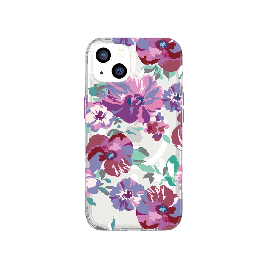 TECH21 Maciņš EVO ART MAGSAFE T21-9319 IPHONE 13 violeta anemone