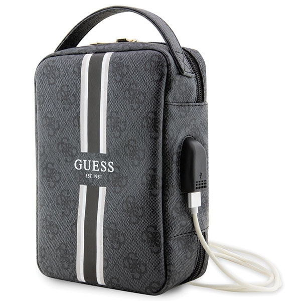 Guess soma GUHBP4RPSK organizators melna 4G Printed Stripes