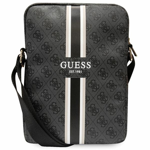 Guess soma GUTB10P4RPSK 10" melna 4G Stripes planšetes soma