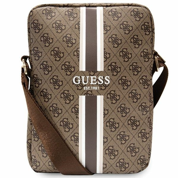 Guess soma GUTB10P4RPSW 10" brūna 4G Stripes planšetes soma