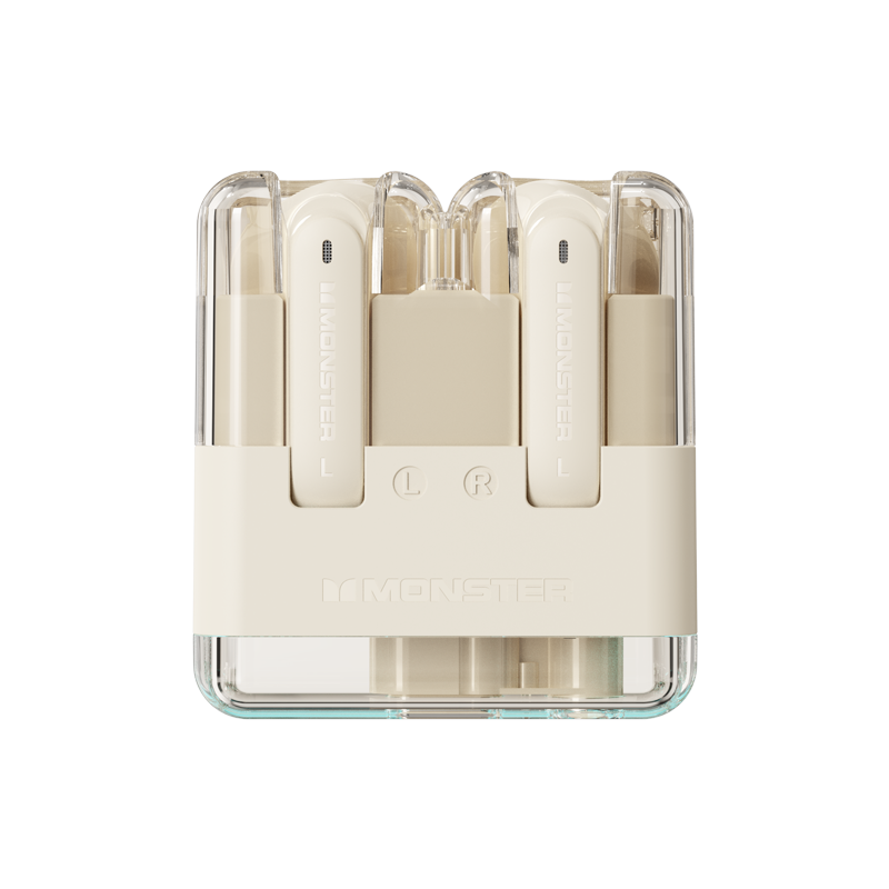 MONSTER XKT12 TWS Bezvadu austiņas ziloņkaula