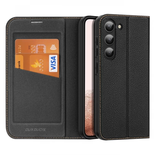 Phone Maciņš Dux Ducis "Skin X2" priekš Samsung S916 S23 Plus Melns
