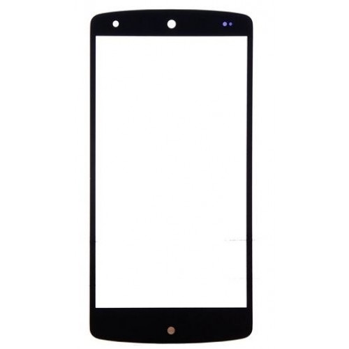 Outer Screen Glass Saderīgs ar LG Nexus 5 D821 Melns HQ