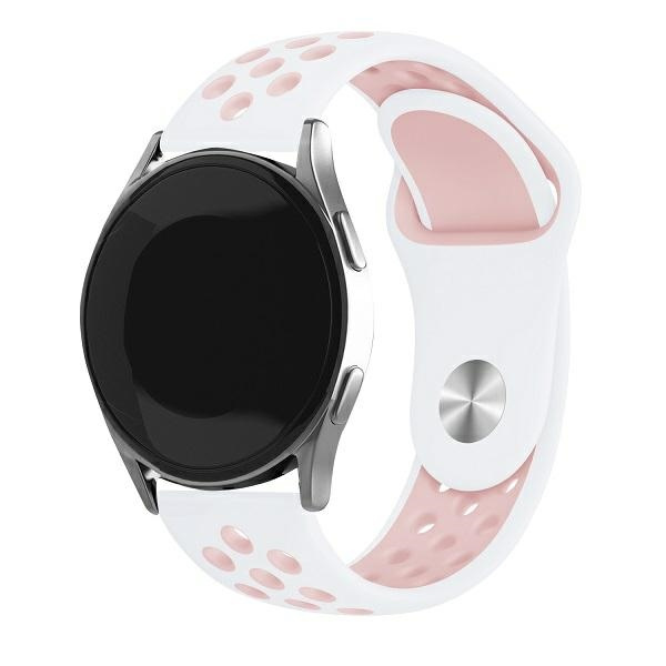 Beline Siksniņa Watch 20mm Sport Silicone balts/rozā