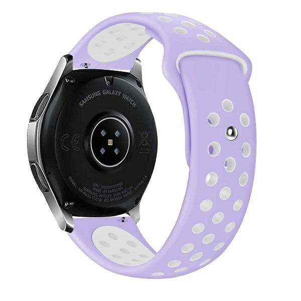 Beline Siksniņa Watch 22mm Sport Silicone violets/balts