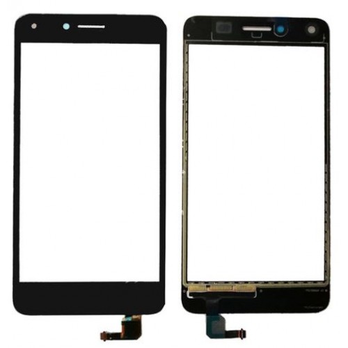 Touchscreen Saderīgs ar Huawei Y5-II Melns HQ