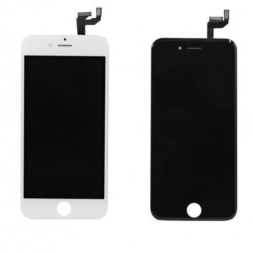 LCD Displejs Saderīgs ar iPhone 6 Balts (Copy / Standard Quality)