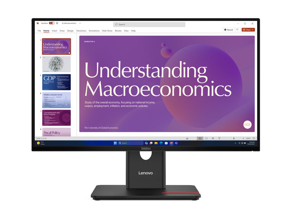 Lenovo ThinkVision T24D-40 23.8" monitors