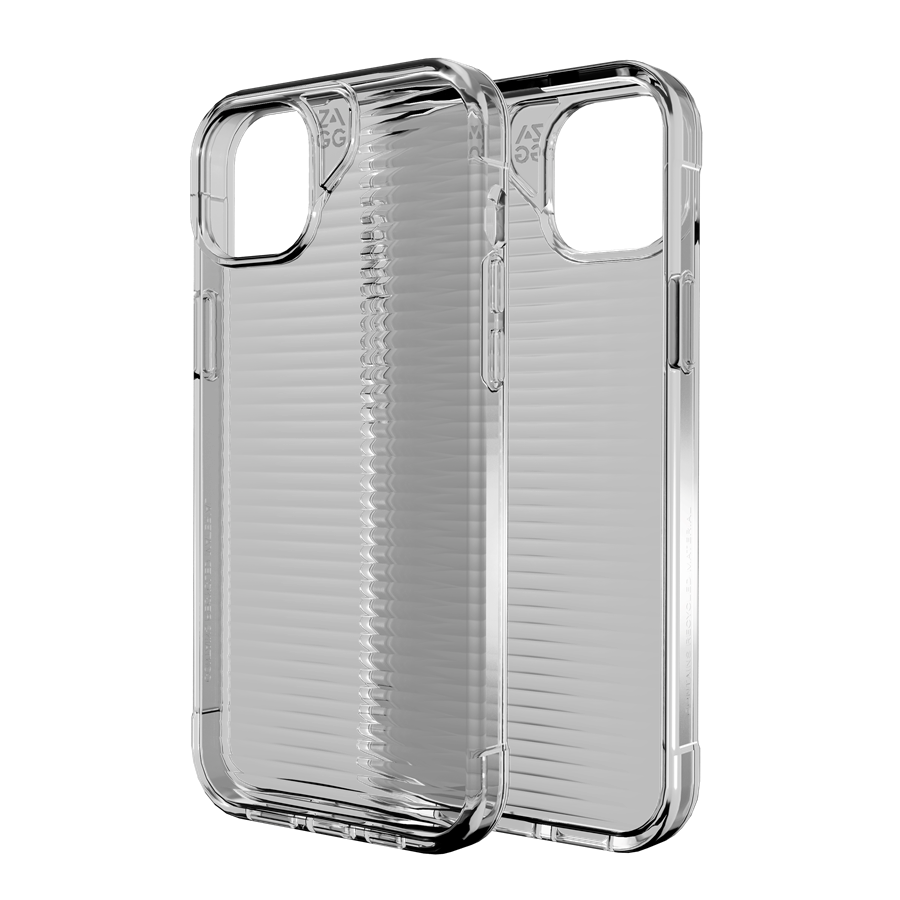 ZAGG LUXE FOR IPHONE 15 PLUS CAURSPĪDĪGS