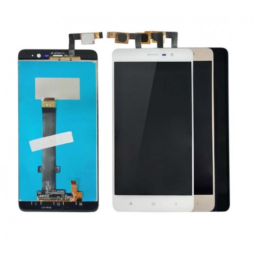 LCD Displejs Saderīgs ar Xiaomi Redmi Note 3 Pro SE Zeltains HQ