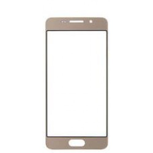 Outer Screen Glass Saderīgs ar Samsung A710 A7 2016 Zeltains HQ