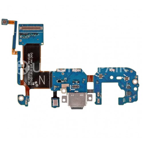 Charging Port Saderīgs ar Samsung G955 S8 Plus ar Flex / Plata OEM