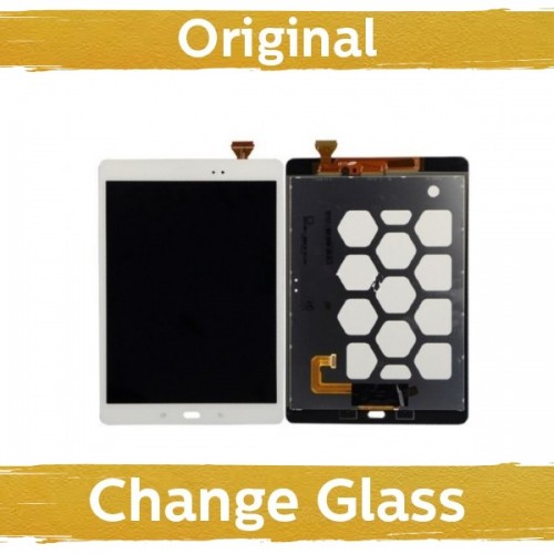 LCD Displejs Saderīgs ar Samsung T550 / T555 Tab A 9.7'' Balts (Renewed: China)