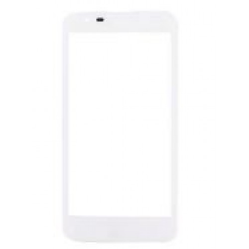 Outer Screen Glass Saderīgs ar LG K8 K350N Balts HQ