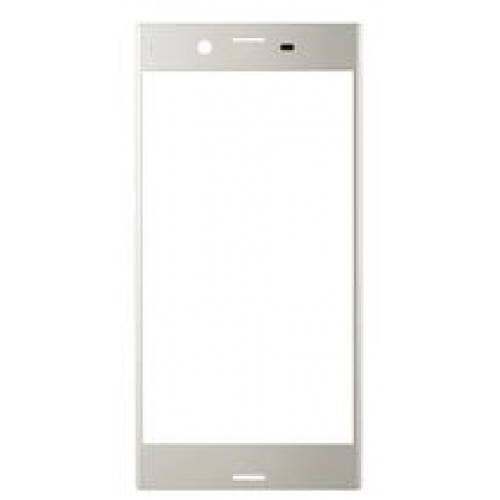 Outer Screen Glass Saderīgs ar Sony Xperia XZ F8332 Sudrabs HQ