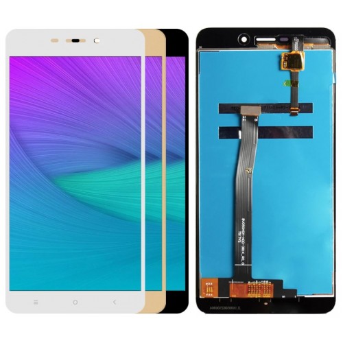 LCD Displejs Saderīgs ar Xiaomi Redmi 4A Balts HQ