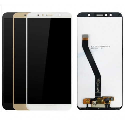 LCD Displejs Saderīgs ar Huawei Y6 2018 / Honor 7A / Honor 7A Pro Melns HQ (AUM-L29)
