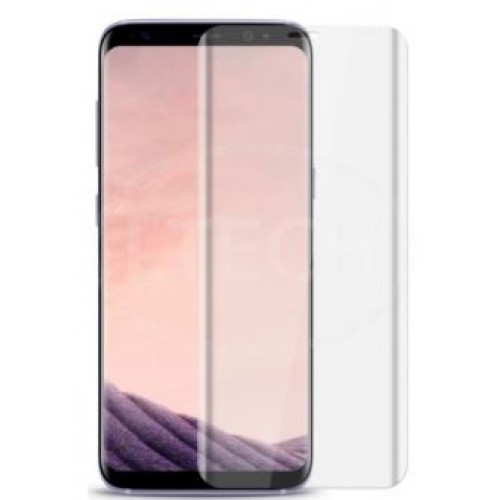 Ekrāna aizsargs Samsung G965 S9 Plus Glass+ Pro PET 3D izliekts