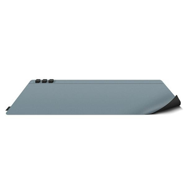 UNIQ Hagen divpusējs magnētiskais galda paliktnis melns-zils/nakts melns-washed zils