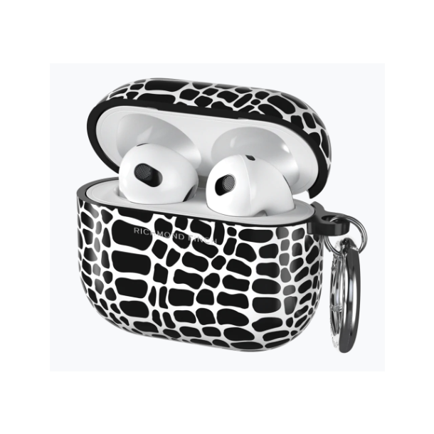 Richmond & Finch AirPods Pro maciņš, Melns Croc