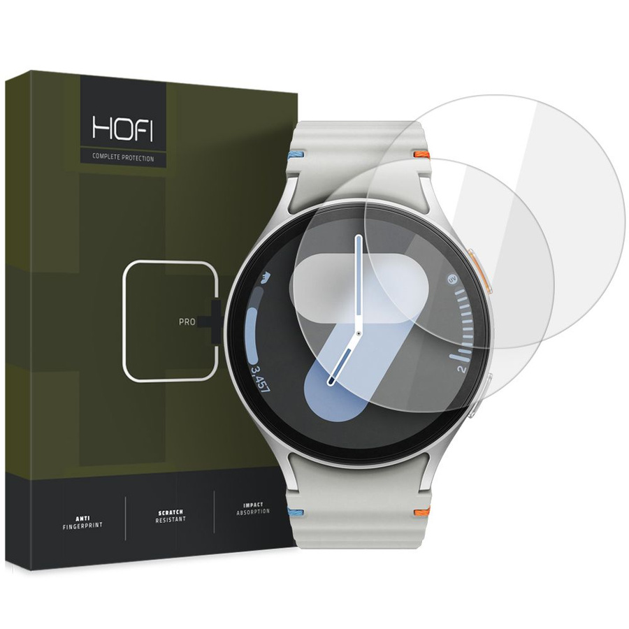 RŪDĪTS STIKLS HOFI GLASS PRO+ 2-PACK SAMSUNG GALAXY WATCH 4 / 5 / 6 / 7 / FE (40 MM) CAURSPĪDĪGS