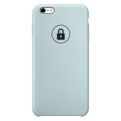 Phone Maciņš "Silicone Maciņš" priekš iPhone 6 Plus (iPhone 6S Plus) / Turqouise / in package