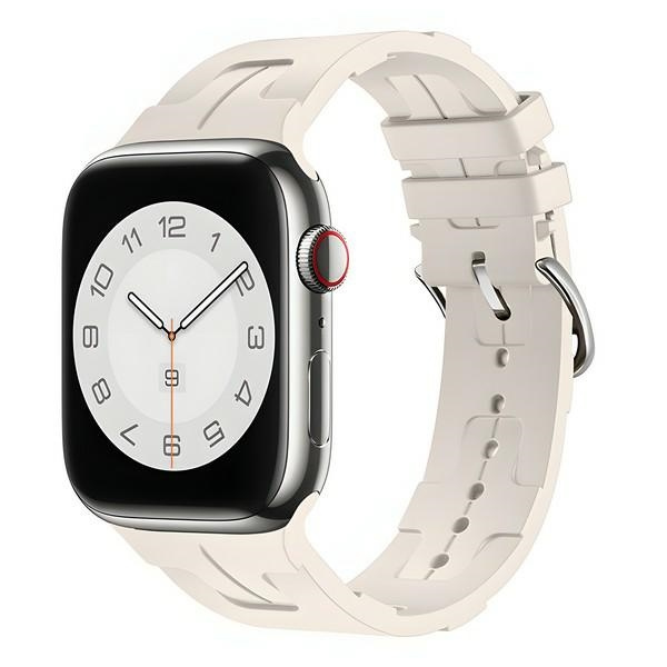 Beline siksniņa Apple Watch Silicone Ultra 38/40/41mm smilšu box