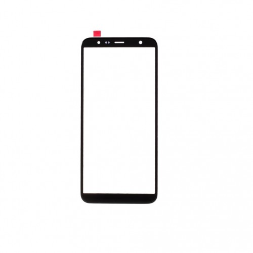 Outer Screen Glass Saderīgs ar Samsung J610 2018 J6+ / J415 2018 J4+ Melns Original