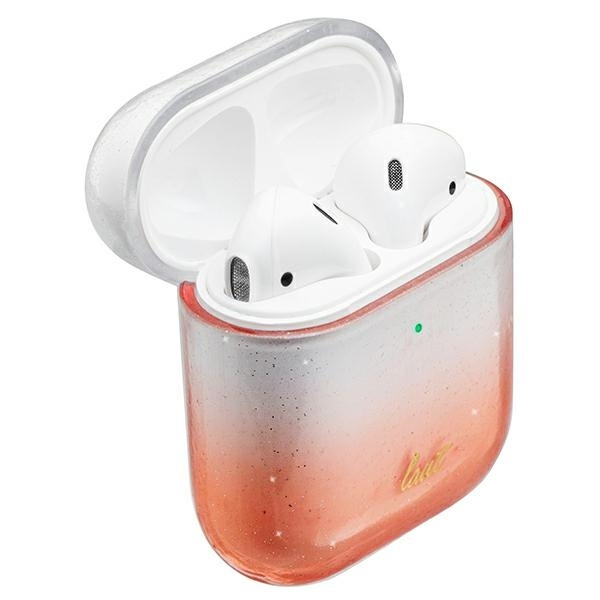 Maciņš Laut Ombre Sparkle AirPods 1/2 oranžs 38977