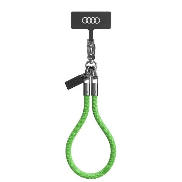 Audi universāla tālruņa siksniņa 28cm 8mm zaļa AU-HSL8-R8/D1-GN