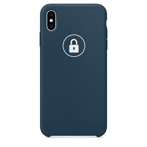 Phone Maciņš "Silicone Maciņš" priekš Apple iPhone Xs Max / Pacific Zaļš / in package