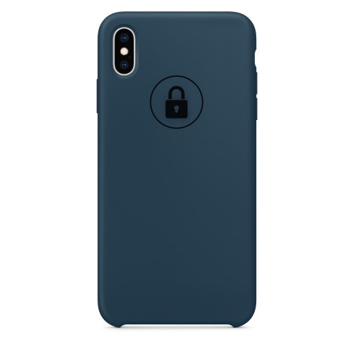 Phone Maciņš "Silicone Maciņš" priekš iPhone X (XS) / Pacific Zaļš / in package