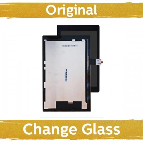 LCD Displejs Saderīgs ar Lenovo IdeaTab Yoga 3 YT3-X50L Melns (Renewed: China)