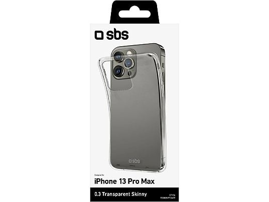 SBS Skinny Caurspīdīgs Maciņš Caurspīdīgs, priekš iPhone 13 Pro Max