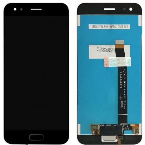 LCD Displejs Saderīgs ar Asus Zenfone 4 ZE554KL Melns HQ