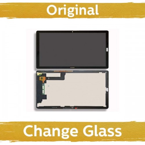 LCD Displejs Saderīgs ar Huawei MediaPad M5 10.8'' Melns (Renewed: China)
