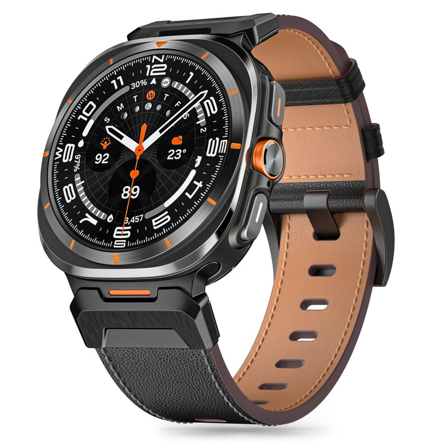 TECH-PROTECT DELTA PRO SAMSUNG GALAXY WATCH ULTRA (47 MM) ĀDAS MELNS