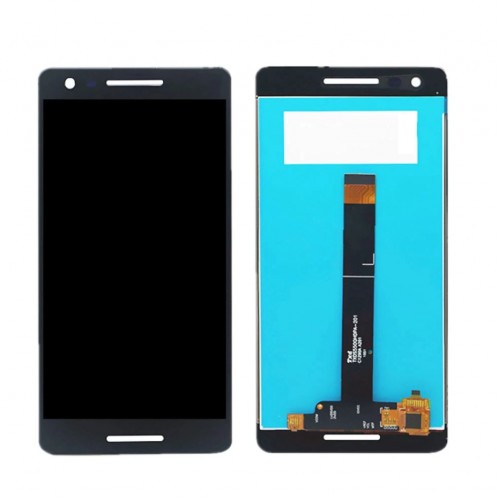 LCD Displejs Saderīgs ar Nokia 2.1 Melns HQ