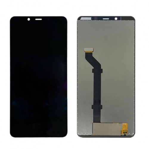 LCD Displejs Saderīgs ar Nokia 3.1 Plus Melns HQ