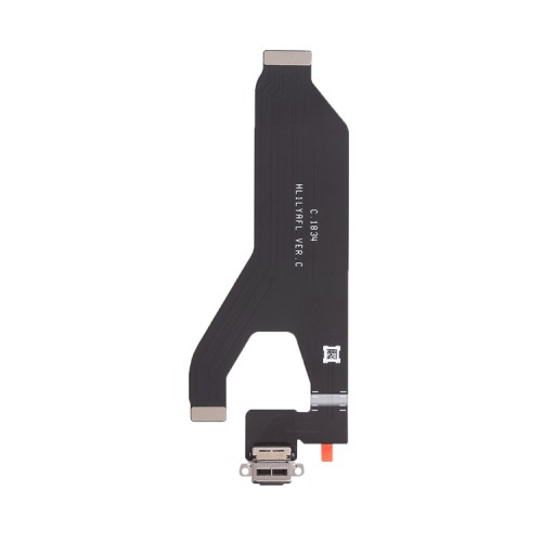Charging Port Saderīgs ar Huawei Mate 20 Pro Ar Flex / Plata OEM