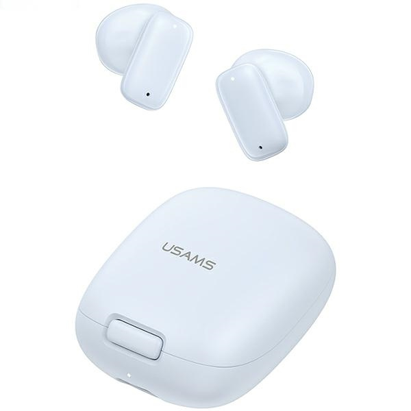 USAMS Austiņas Bluetooth 5.3 TWS ID Series bezvadu zils BHUID03 (ID25)