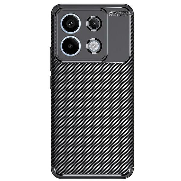 Beline Carbon Armor maciņš Xiaomi Redmi Note 13 Pro 5G melns