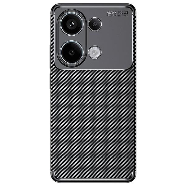 Beline Carbon Armor maciņš Xiaomi Redmi Note 13 Pro 4G melns