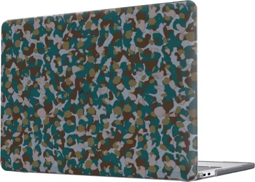 Maciņš T21-8707 Tech21 EvoArt Modern Camo MacBook Pro 13 (2020) priežu zaļš