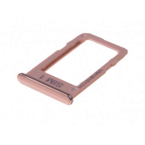SIM Holder Saderīgs ar Samsung J415 J4+ 2018 SIM card holder Zeltains
