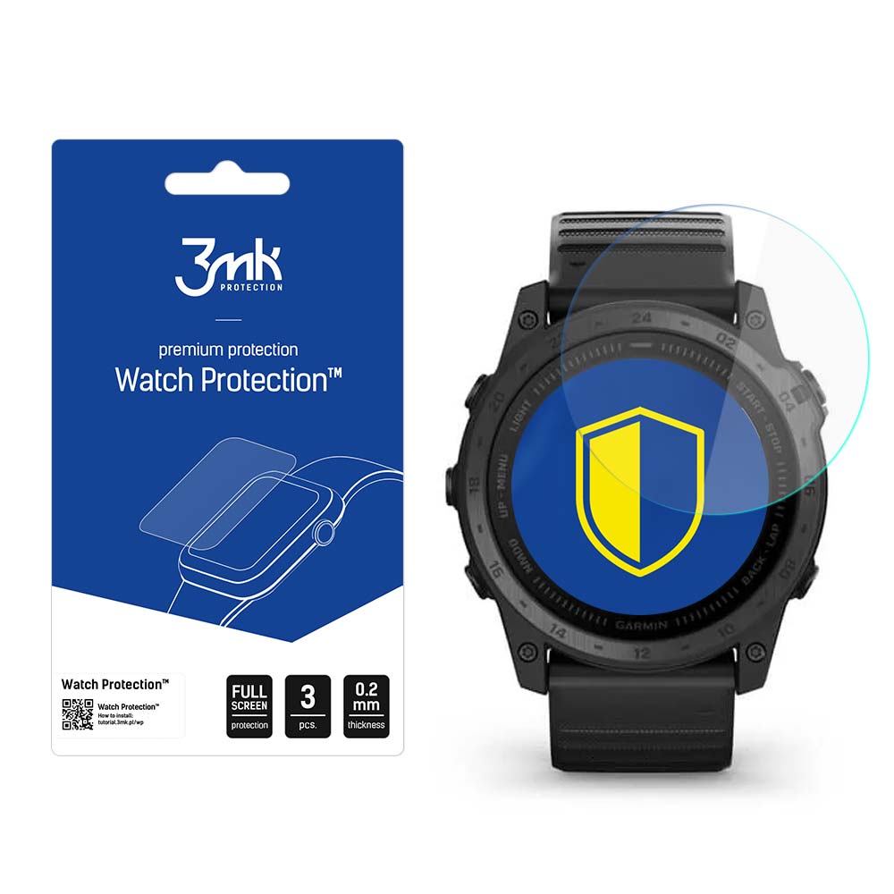 3mk Watch Protection FlexibleGlass hibrīda stikls Garmin Tactix 7