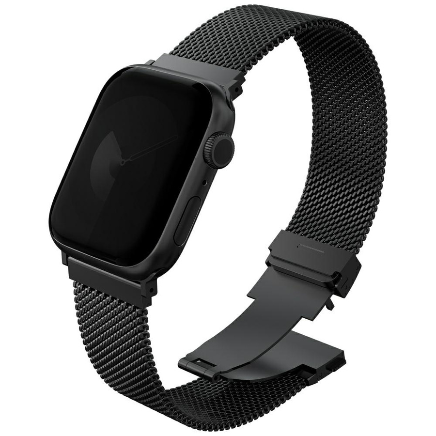 Siksniņa UNIQ Dante Pro priekš Apple Watch 42/41/40mm nerūsējošais tērauds grafīta melns