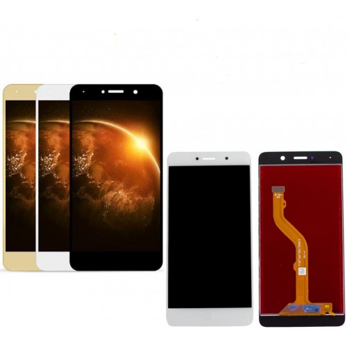 LCD Displejs Saderīgs ar Huawei Y7 2017 Melns HQ