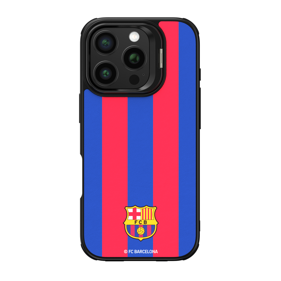 FC Barcelona Case iPhone 16 Pro Max Magnētiskais maciņš MagSafe OCFCBMCIP16PMBG BG