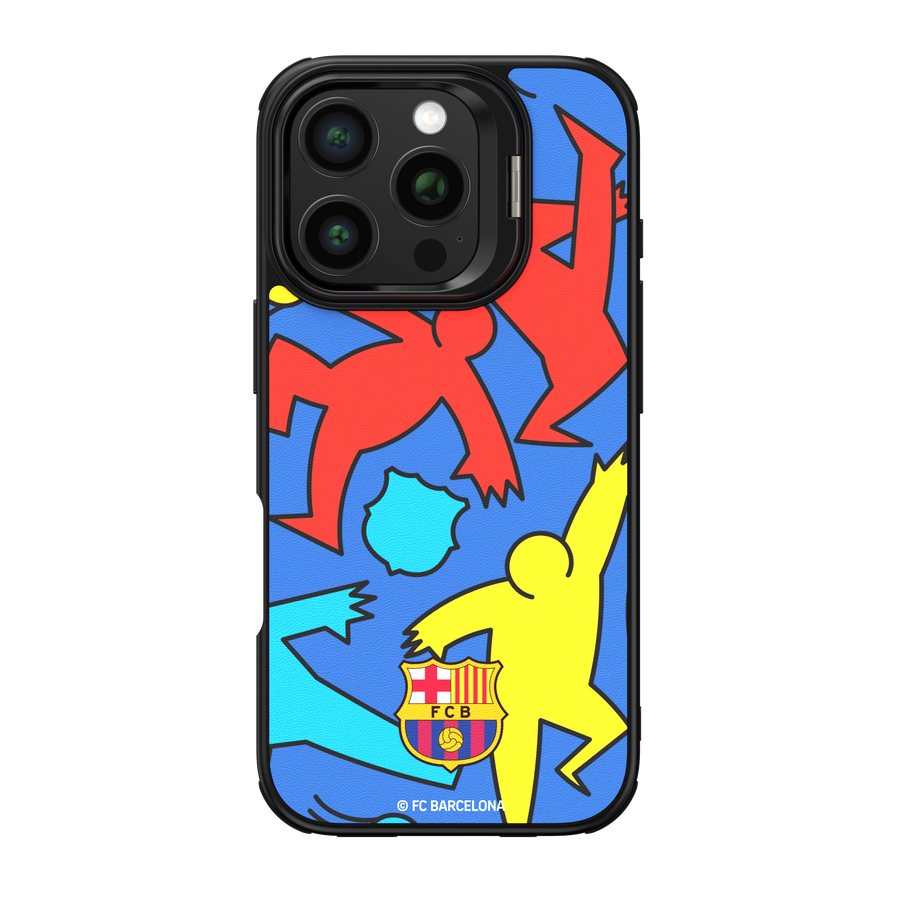 FC Barcelona Case iPhone 16 Pro Max Magnētiskais maciņš MagSafe OCFCBMCIP16PMSP SP
